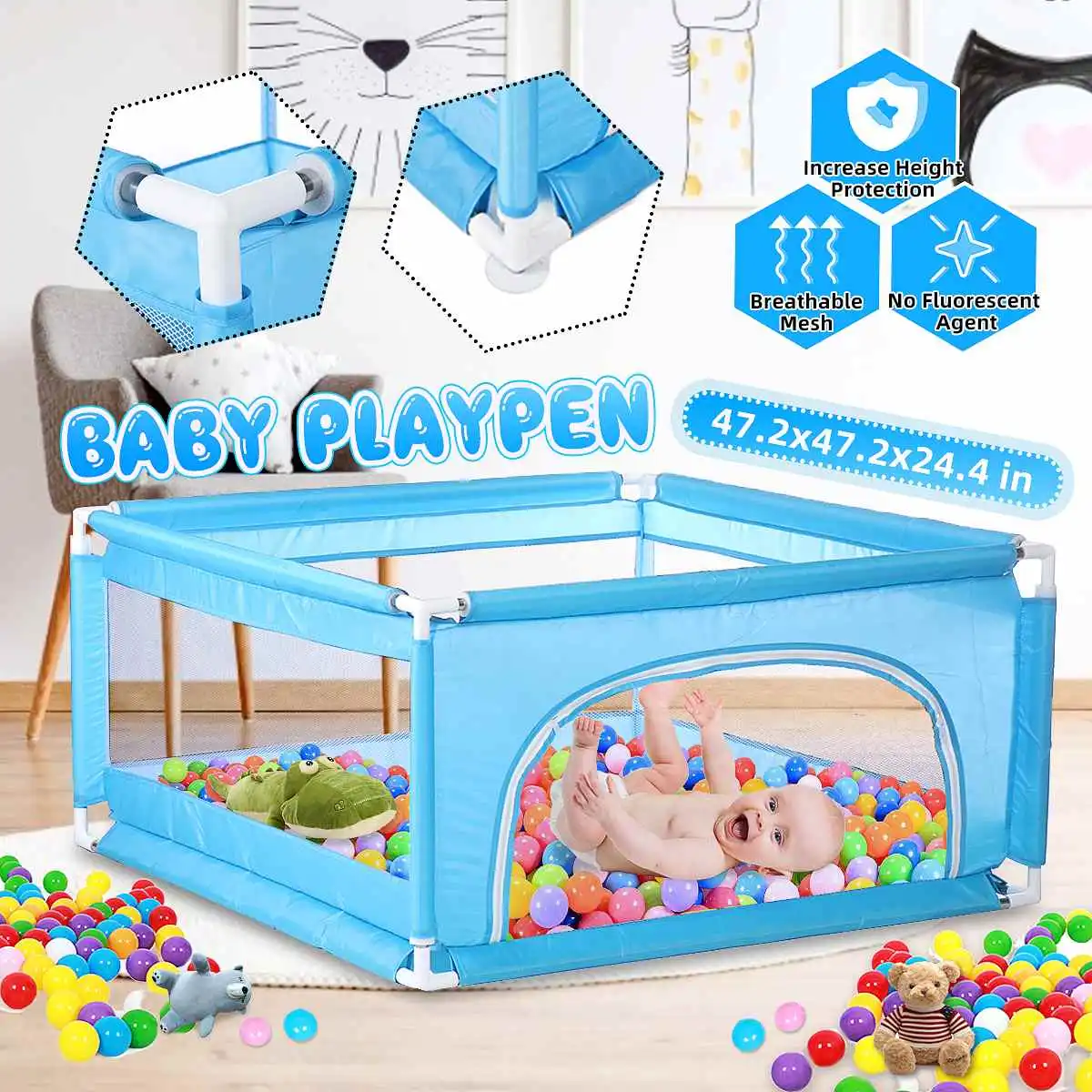 newborn baby playpen