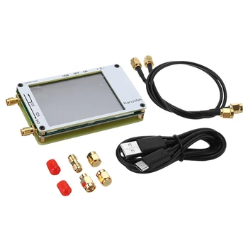

White NanoVNA Vector Network Analyzer 50KHz -900MHz Digital LCD Display HF VHF UHF Analyzer Standing Wave USB Power