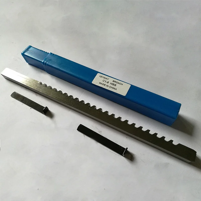 Details about   1/8 B Push-Type HSS Keyway Broach Inch Size Cutting Tool for CNC Machine 