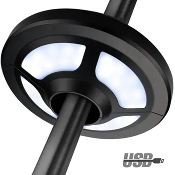 

Patio Umbrella Light 2 Brightness Mode Cordless 24/2836 LED Lights Battery Operated Umbrella Pole Light for Camping Tents