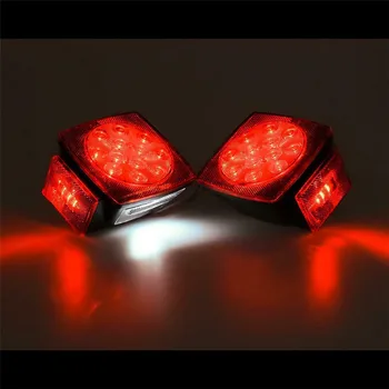 2X 6.5 ''LED 鲿°ŽãªãŒãã«ã¬ãããã¬ãŒã©ãŒã©ã€ããªã¢åæ¢ã¿ãŒã³ã·ã°ãã«ããŒã«ãã¬ãŒãã©ã³ãããŒããã¬ãŒã©ãŒãã©ãã¯