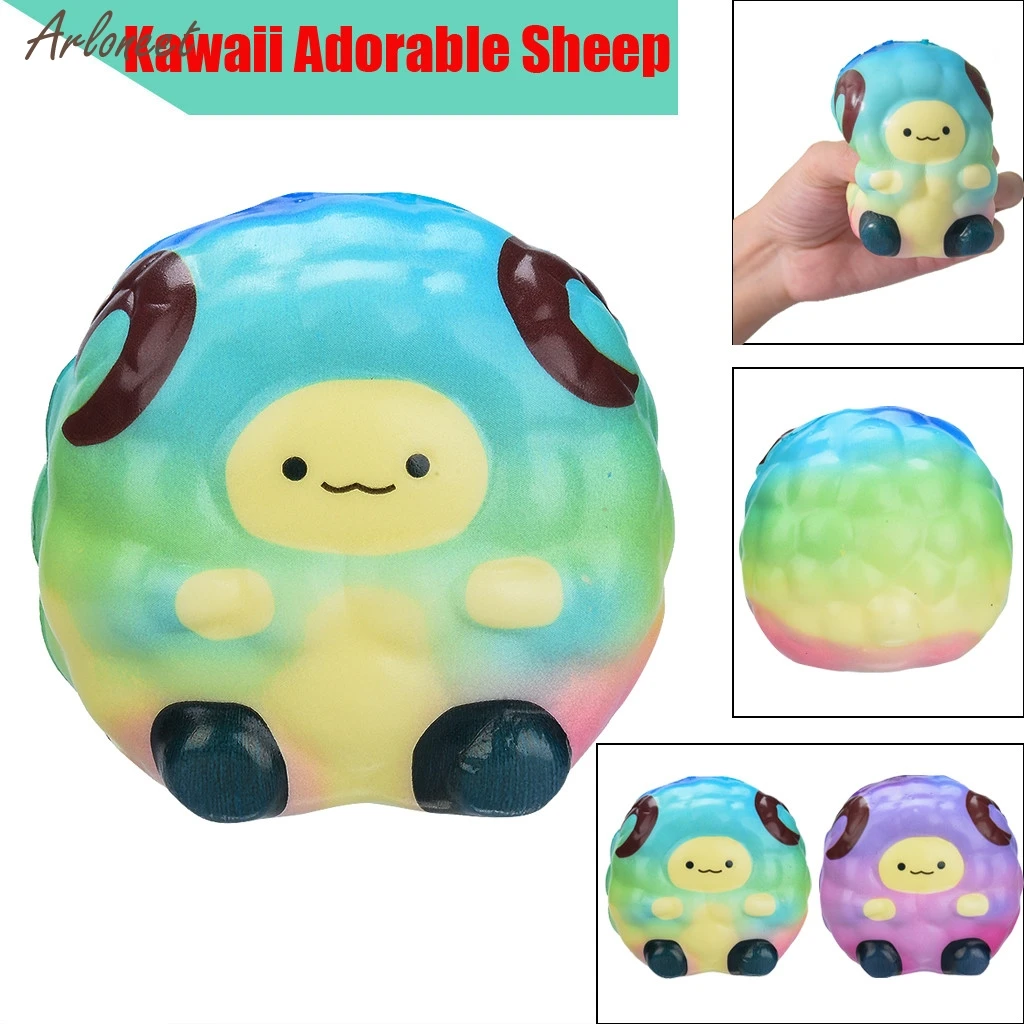 Kawaii очаровательный игрушечный еж медленно поднимающийся крем ароматизированные игрушки для снятия стресса подарки