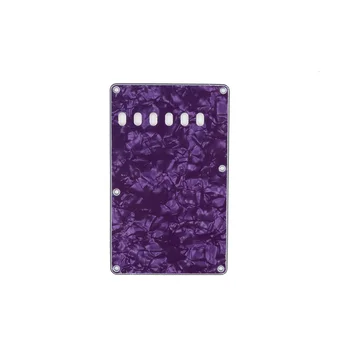 

Musiclily Vintage Style Strat Tremolo Backplate for Fender USA/Mexican Made Standard Stratocaster, 4Ply Purple Pearl