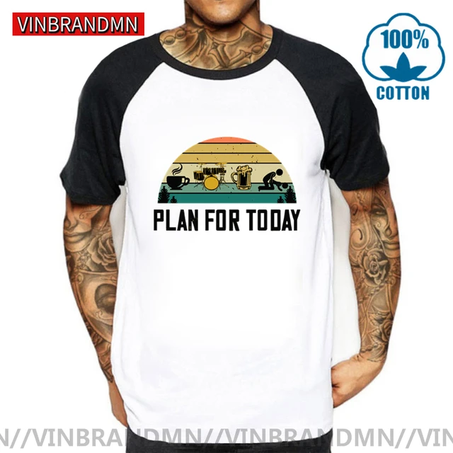 Plan สำหรับวันนี้กาแฟ Mechanic เบียร์ Sex T เสื้อผู้ชายตลกรถ Guy  
