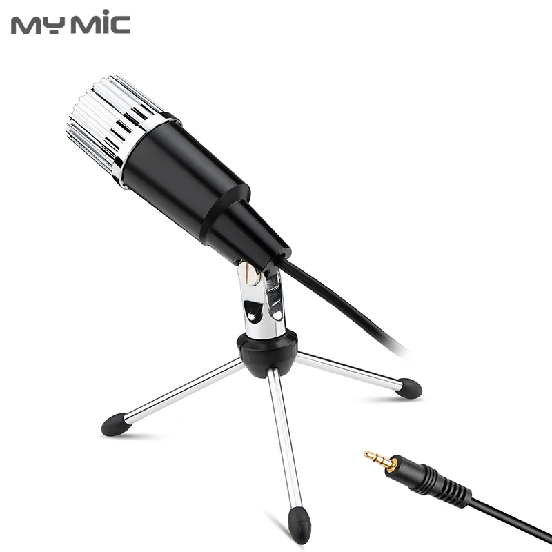 My Mic CM01S конденсаторный Студийный микрофон для записи со штативом для Компьютерного Вещания