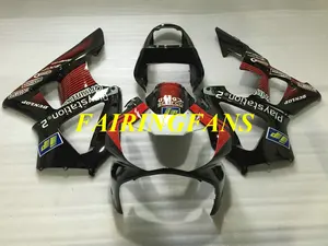 Image 1 - Injectie Kuip kit voor HONDA CBR900RR 929 00 01 CBR 900 RR CBR 900RR 2000 2001 Rood zwart Fairings carrosserie + geschenken HE33