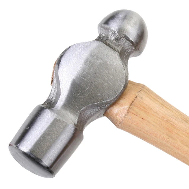 Carbon Steel Round Hammer Ball Pein Nipple Hammer Household Hammer