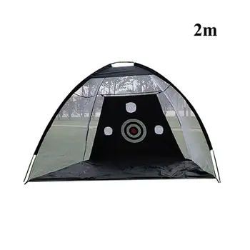 

Golf Training Aids Indoor Outdoor Golf Practice Net Foldable Golf Hitting Cage Garden Grassland Golf Practice Tent 2020