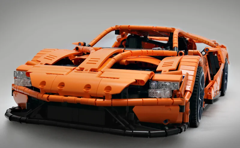 Ing Technology новый MOC Ford GT спортивный автомобиль Moc10792 Радиоуправляемый двигатель