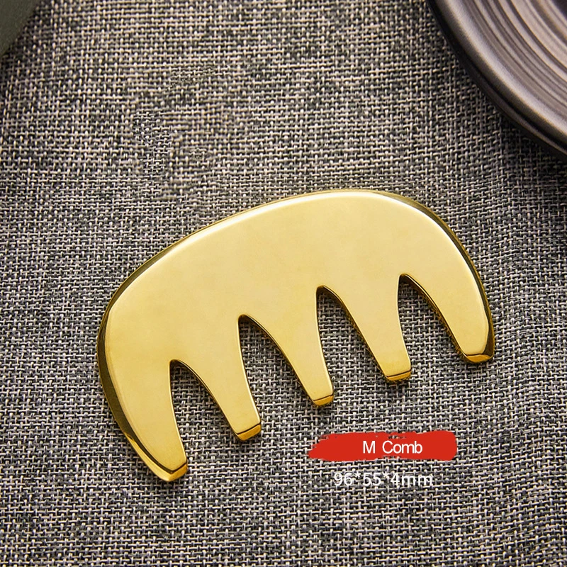 Чистая медь латунь Gua Sha инструмент для массажа тела способствует циркуляции крови забота о здоровье Guasha Массажер Китай спа терапия
