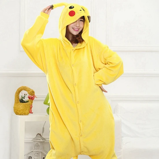 Kigurumi Onesie/Детский костюм для взрослых с розовым единорогом; костюм с животными; костюм для косплея; одежда для сна; зимний комбинезон для мальчиков и девочек - Цвет: Золотой