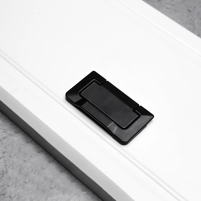 Zinc Alloy Modern Embed Knobs Kitchen Cabinet Pulls (7)