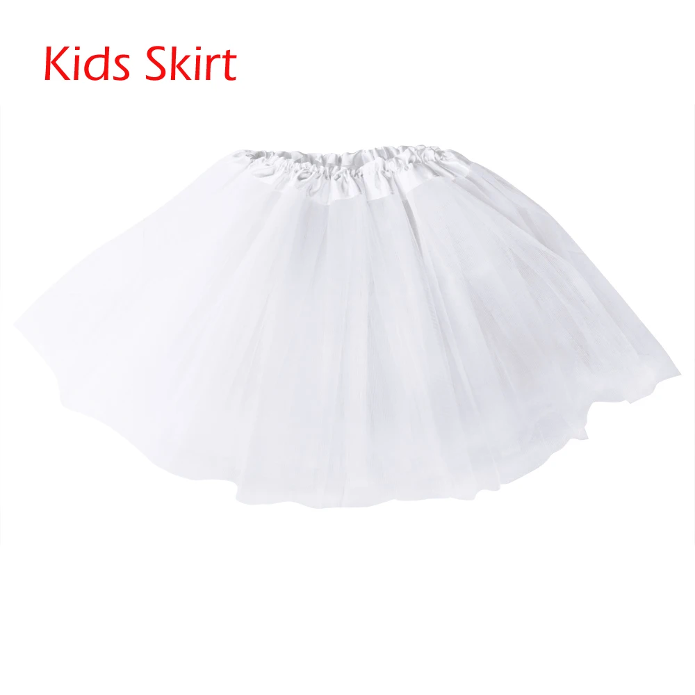 cute skirts Women's Skirt Rainbow Tutu Women Elastic Ballet Dancewear tutus Mini Tutu Skirt Fairy Yellow Tulle Skirt Mother Daughter tennis skirt Skirts