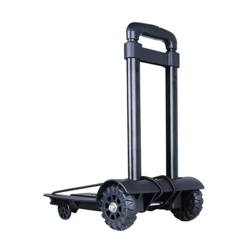 

Small Cart Folding Portable Trolley Home Trolley Shopping Trolley Cargo Handling Luggage Trolley Car