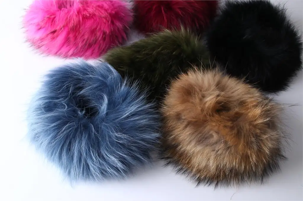 ZDFURS*, Новое поступление, повязка на голову из лисьего меха, ручная работа, вязаный эластичный шарф из лисьего меха, шарф, карамельный цвет, меховой шарф для шеи