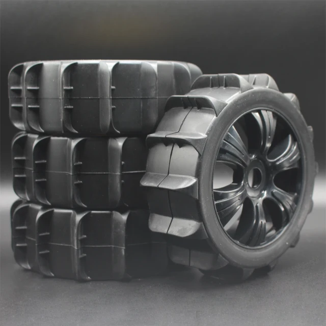 RC HSP Tires with Wheel sets sand Type For 1:8 HoBao Buggy/Short Course