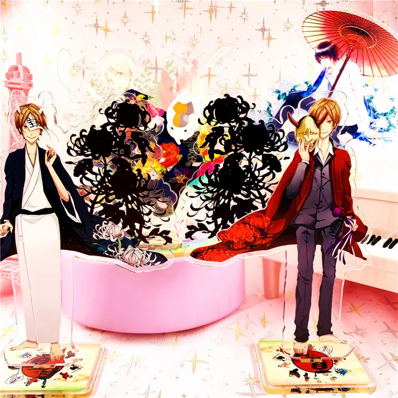 Брелок Natsume Yuujinchou женский брелок для ключей акриловое кольцо для ключей креативные Детские аксессуары Porte Clef Femme для мужчин и девочек