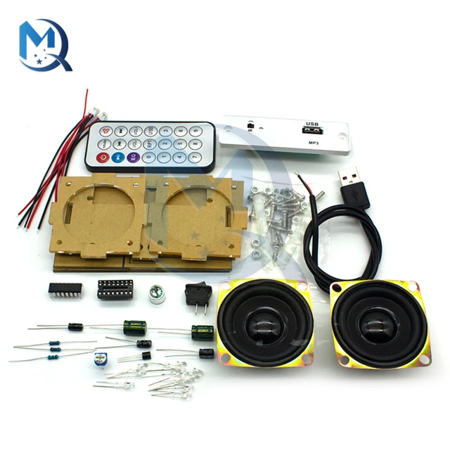 Produzione e assemblaggio di altoparlanti Bluetooth fai-da-te Kit di  saldatura elettronica pratica di insegnamento componente Kit elettronico  fai-da-te - AliExpress