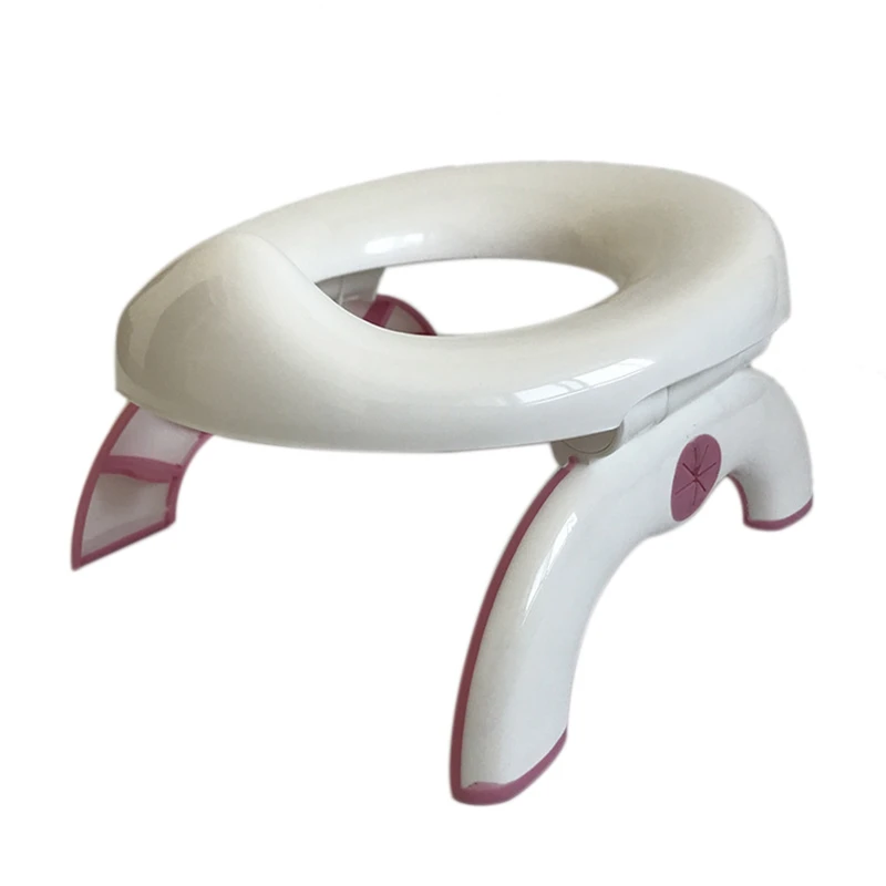 Assento do Toalete 2 em 1 Bebê Toalete Potty Formação Assento Portátil Crianças Dobrável Infantil Criança Viagem Anel Almofada Mod. 201208