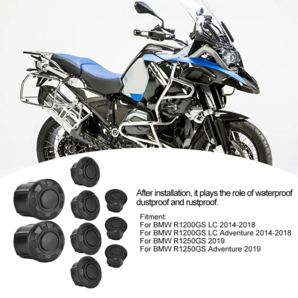 Мотоциклетная рамка отверстие крышки заглушки комплект декора для R1200GS LC- LC Adventure- r1250GS Adventure