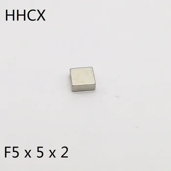 

10 20 50 100 200PCS/LOT Block magnet 5X5X2 N35 Magnet 5*5*2 Magnets for moto