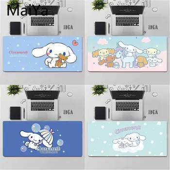 

Maiya Top Quality Cartoon Cute Cinnamoroll Natural Rubber Gaming mousepad Desk Mat Free Shipping Large Mouse Pad Keyboards Mat