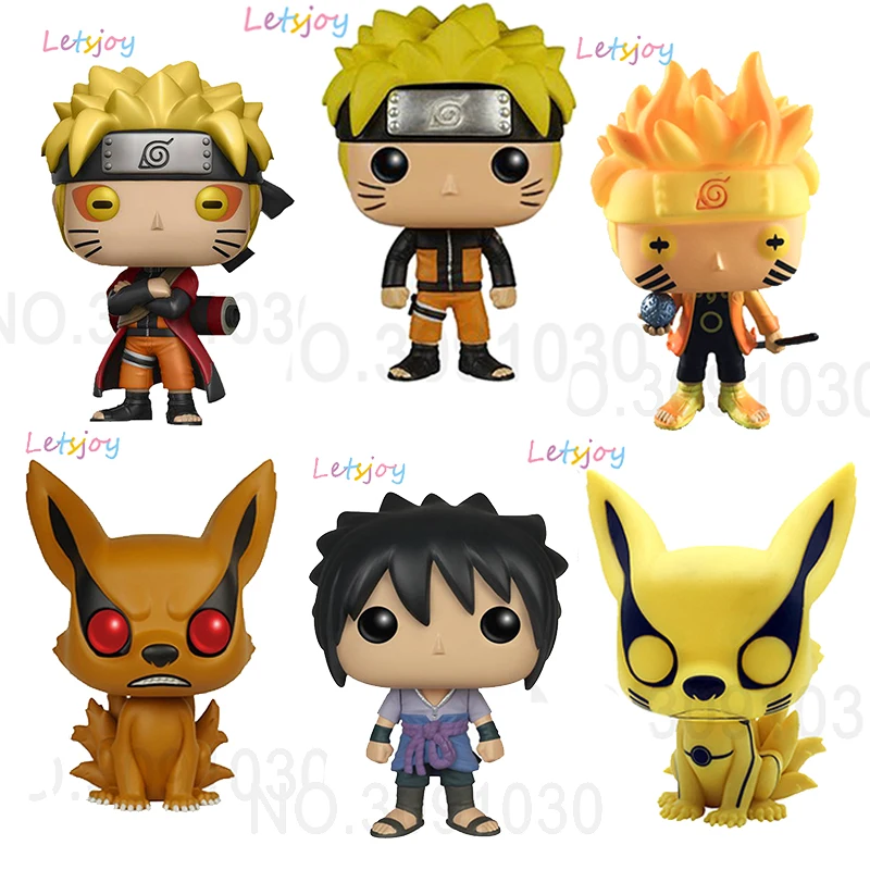 Letsjoy Наруто Саске поп лошадь кьюби Kurama HOKAGE конечная ниндзя милые игрушки высокого