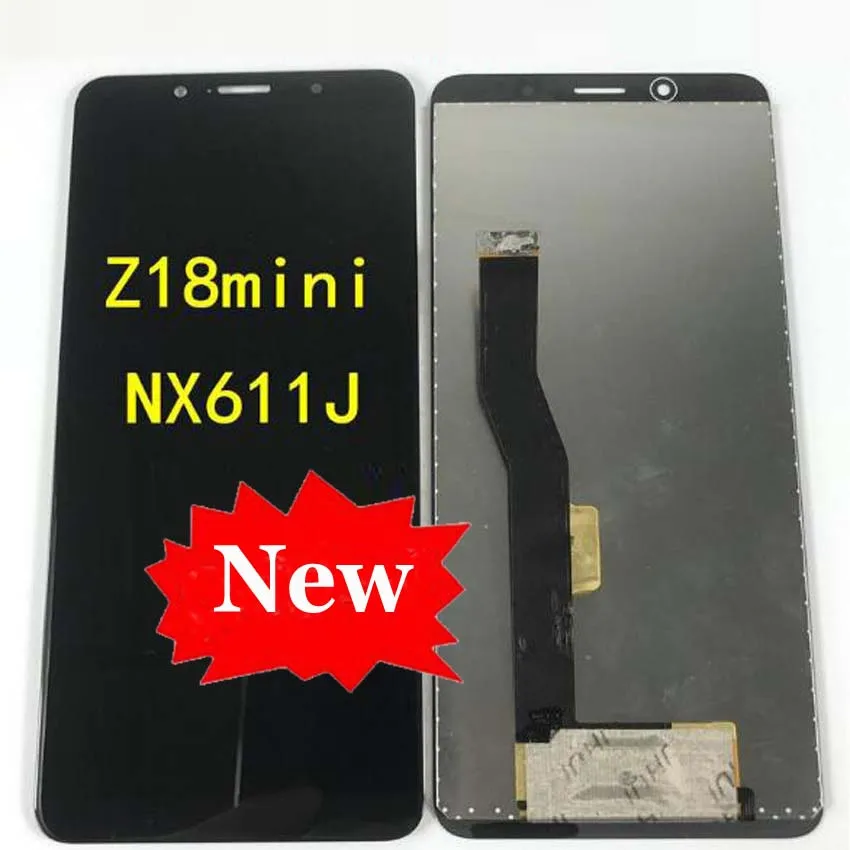 100% протестированный рабочий ЖК-дисплей для ZTE Nubia Z18 mini z18mini NX611J сенсорный экран