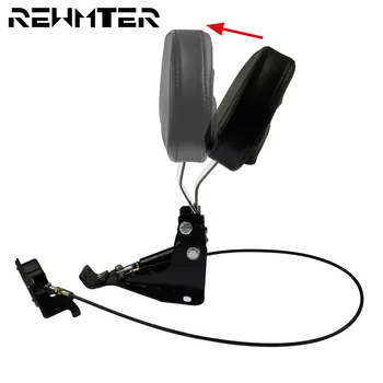 

Motorcycle Adjustable Rider Backrest Mounting Kit For Harley Touring Seat Road King 2009-2019 Ultra Classic Electra Glide FLHX