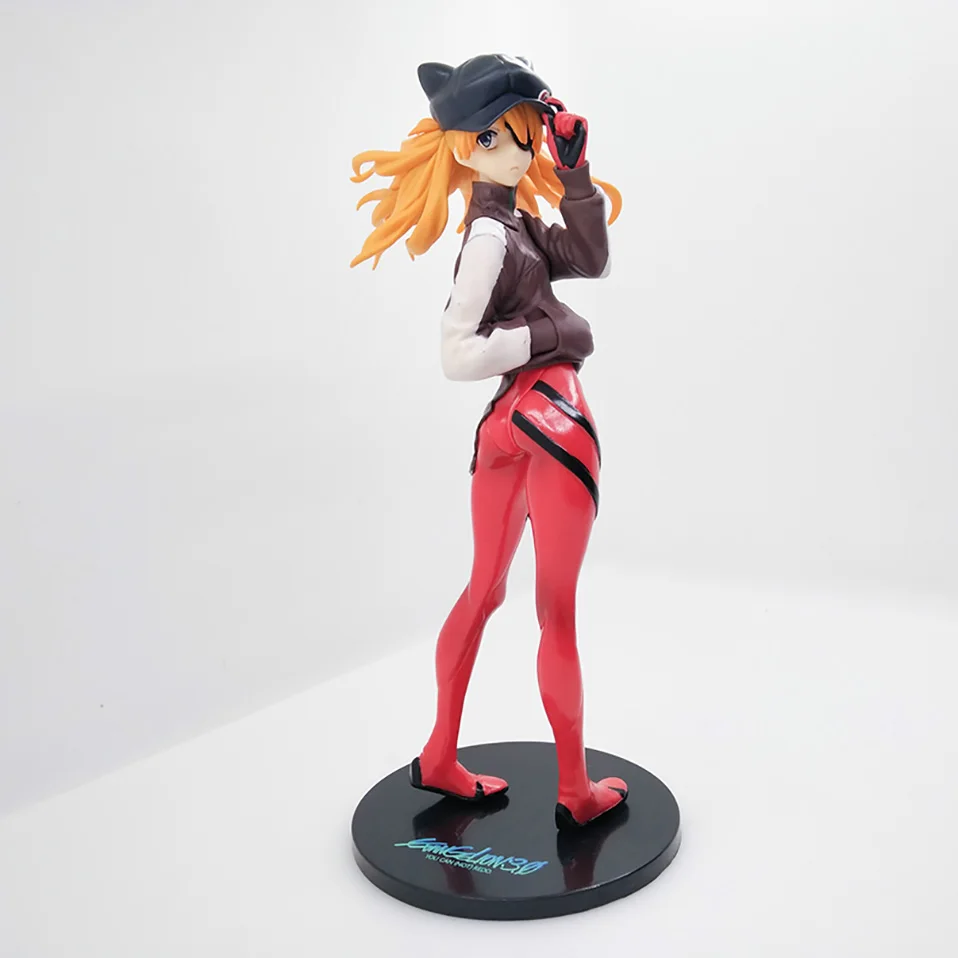 Haocaitoy Фигурки игрушки Asuka Langley Soryu спортивная одежда Аниме фигурки Evangelion Куклы Игрушки для коллекционирования подарок 23 см - Цвет: without box