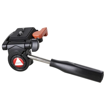 

Kingjoy Kh-6710 3-Way Fluid Head Video Tripod Ball Heads With Quick Release Plate Rocker Arm For Dslr Camera Tripod Monopod