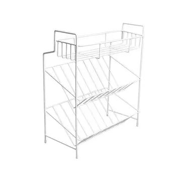 

2/3 Layers Spice Storage Rack Spice Jars Bottle Holder Seasoning Bottle Storage Shelf Rack Kitchen Supplies
