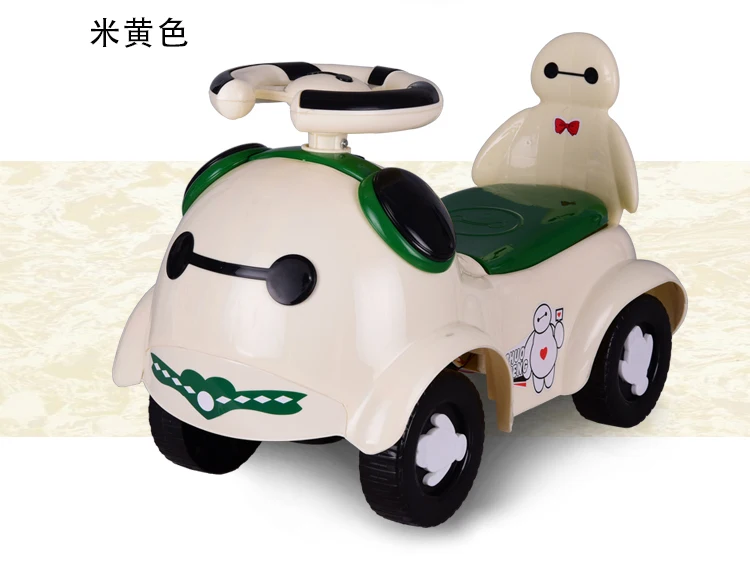 Новая детская коляска большой белый ходячий автомобиль скутер скручивающаяся машина йо автомобиль большая белая музыка для увеличения скольжения автомобилей для детей