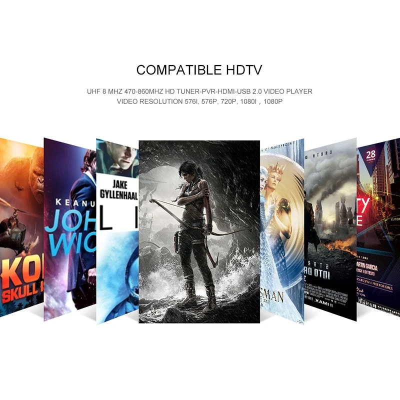  U2C Dvb-T Smart Tv Box Hdmi Dvb T2 Stb H.264 Hd Tv Terrestrial Receiver Max 4000+ Channels For Brit