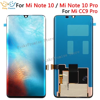 

Original 6.47" Super Amoled LCD Replacement for XiaoMi Mi Note 10 Screen CC9 Pro Display Touch Digitizer Assembly
