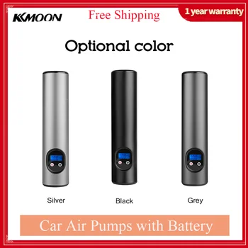 

Portable Car Air Pumps with battery Electric Tire Inflator Car Bike Pump Auto Car Wireless Inflatable Pump air compressor