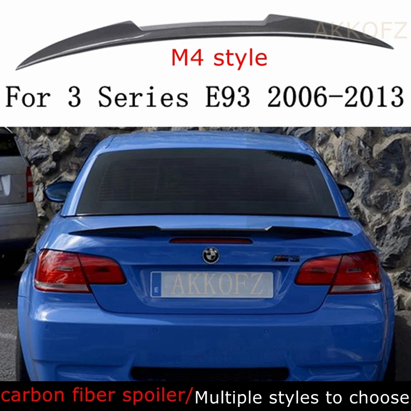 Задний спойлер из углеродного волокна для BMW E93 3 Series 2 Door 2006-2013 | Автомобили и