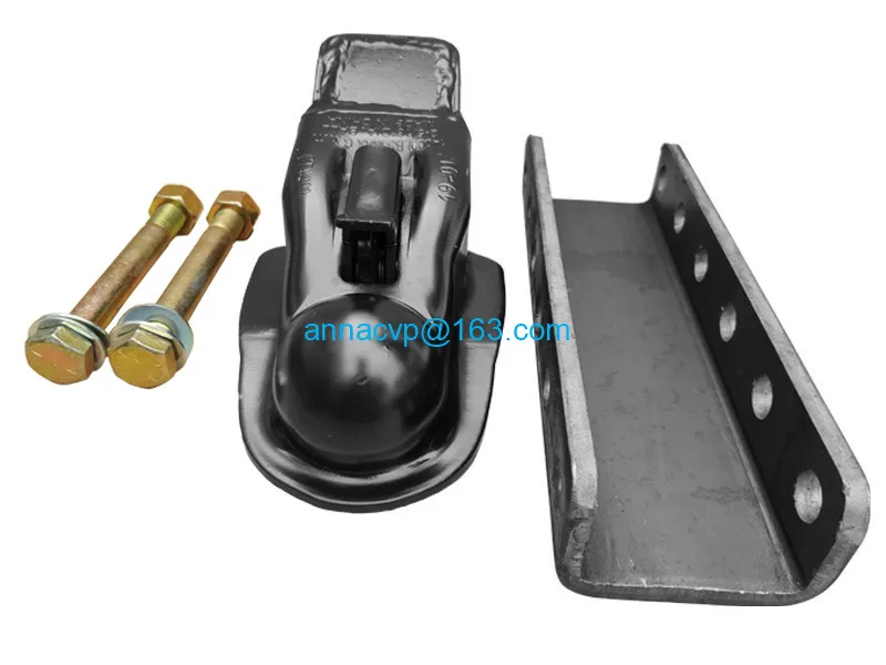 NEW 14k Adjustable Trailer Coupler w Channel  Bolts  (7)