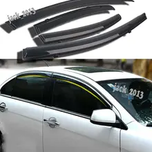 Car modification Car accessories For Mitsubishi Lancer 2009-2013 Window Side Visor Rain Guard Vent Deflectors