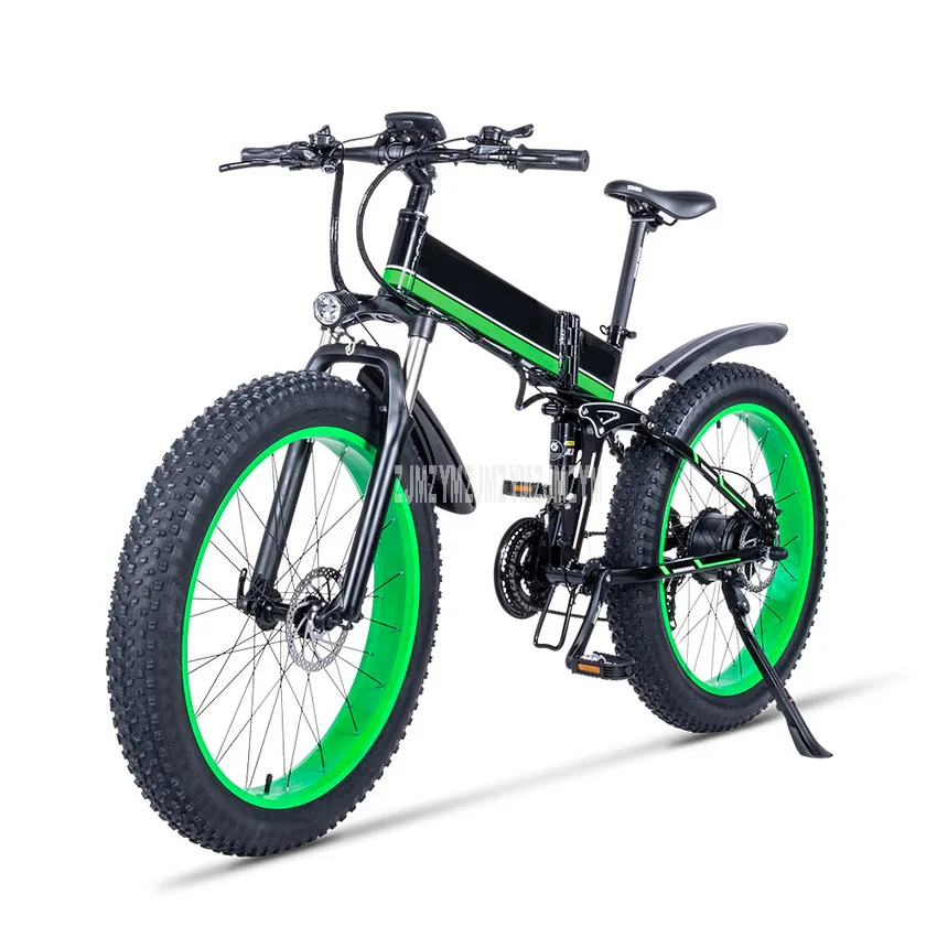 26 дюймов внедорожный Электрический горный велосипед 1000 Вт Мощный Ebike 48 В 12.8AH снежная дорога складной электрический велосипед E-Bike MX-01