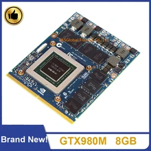 Абсолютно новая Видеокарта GTX 980M GTX980M 8 Гб N16E-GX-A1 Видеокарта VGA для ноутбука hp MSI Dell Alienware Clevo GDDR5