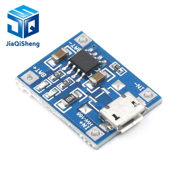 

10pcs 5V 1A Micro USB 18650 Lithium Battery Charging Board Charger Module+Protection Dual Functions TP4056