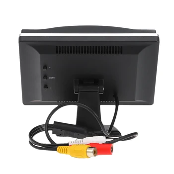 

5" LCD HD Screen Display Monitor+Truck Car 8 LED Rear View Reversing Camera