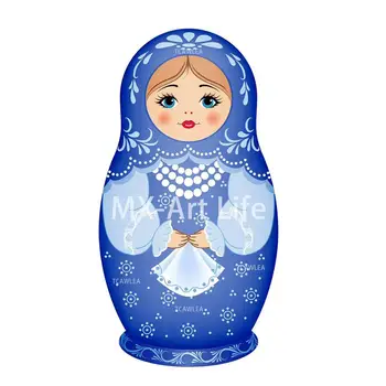 

New Tumbler Girl Metal Cutting Dies Matryoshka Cutting Dies Lovely Girl Dies 2020