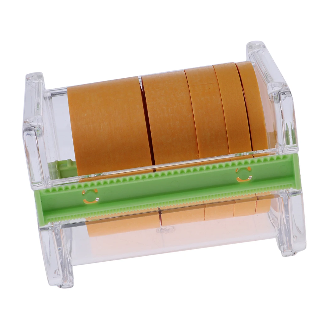 Goede Masking Papier Tape Opbergdoos met 5 Rolls Model Verf Spray Shield Tapes