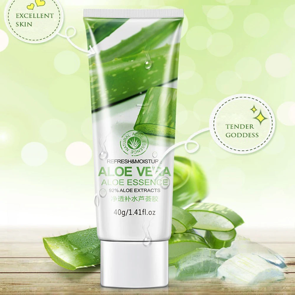 

BIOAQUA Brand Aloe Vera Gel Plant Extract Natural Essence Facial Skin Care Face Cream Anti Winkle Whitening Moisturizing Cream