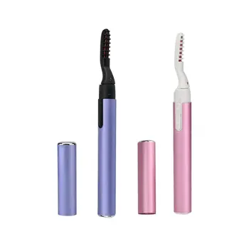 

Mini Portable Electric Eyelash Curler Makeup Clip Perm Electric Hot Eyelash Curler Electric Eyelash Curler