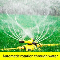Garden Lawn Rotating Water Sprayer 360 Degree Automatic Water Sprinkler Nozzle Tools  For Yard Garden Accessorios