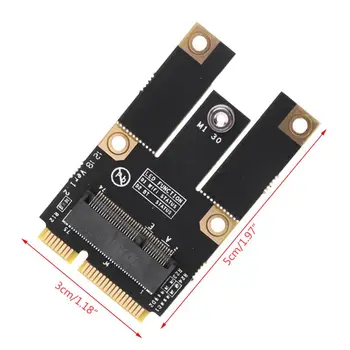 

New M.2 NGFF Key A to Mini PCI-E Adapter PCI Express Wireless Wifi Card Adapter