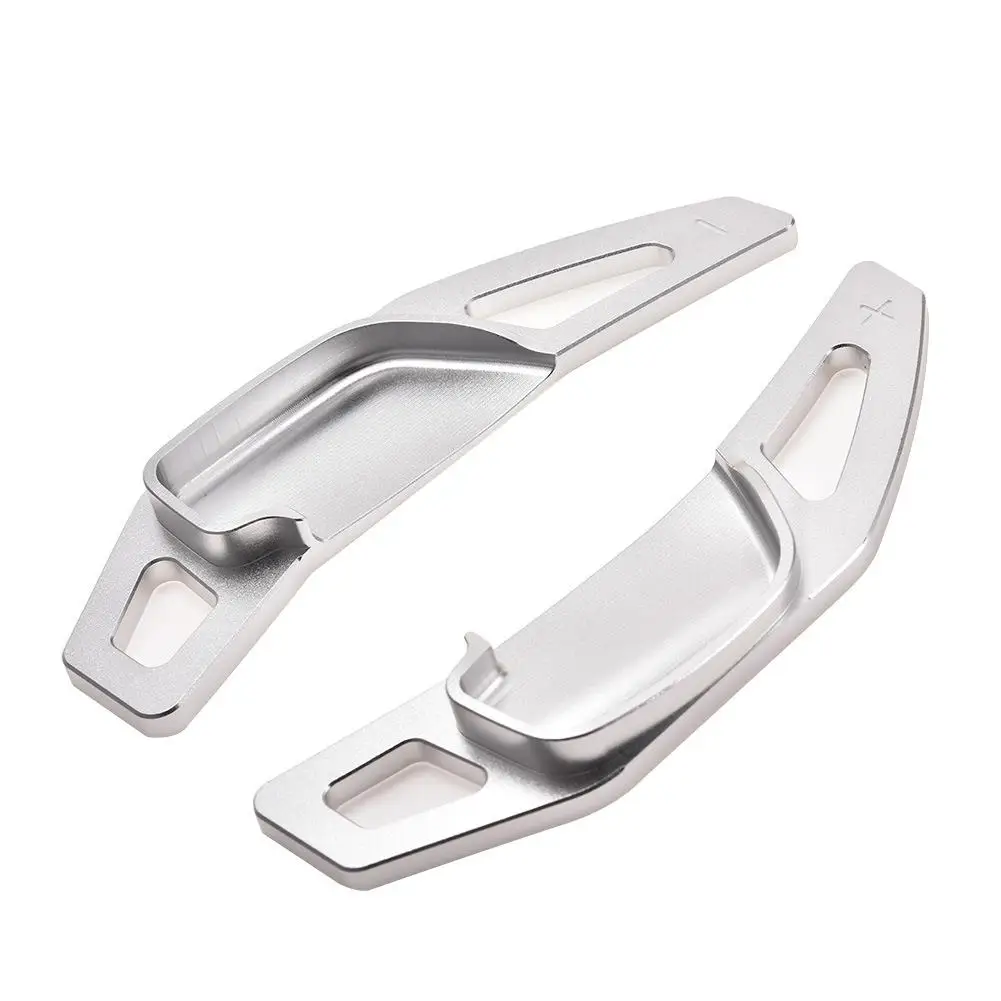 1 Pair Aluminum Car Steering Wheel Shift Paddle Extension Paddle Shifter For Toyota Corolla Rav4 Camry Reiz